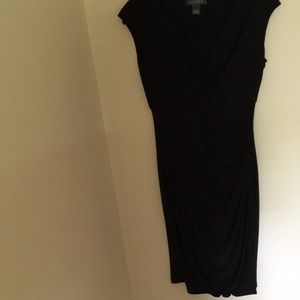 New size 4 Ralph Lauren Black sleeveless dress